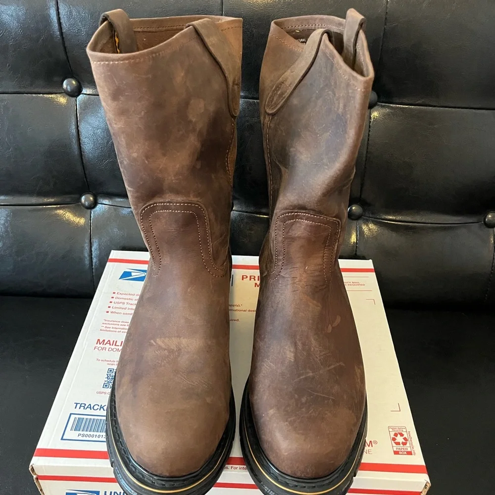 Cebu Comfort Steel Toe Pull On‎ Boots